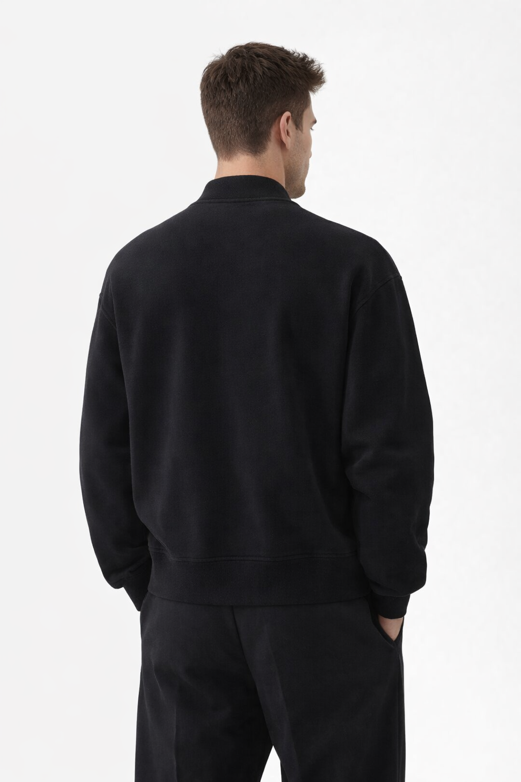 Cardigan Jacquemus Noir Logo Blanc — Jacquemus