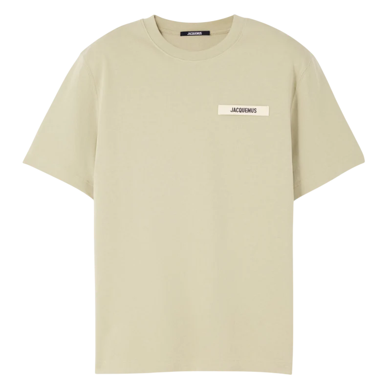 T-Shirt Jacquemus Vert Kaki Light Logo — Jacquemus