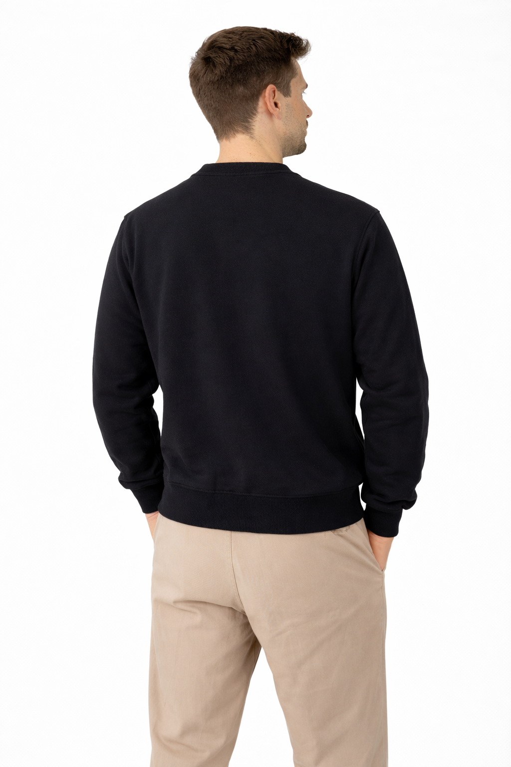 Sweatshirt Noir Ami de Coeur 3D en Coton